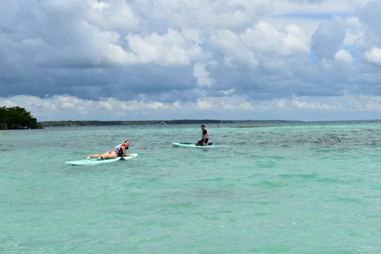 Casa Maya Blue Hotel Bacalar Exterior foto